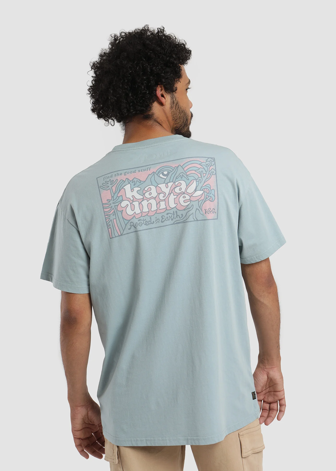 Polera Diseño Algodón Rooted Hombre - Image 4