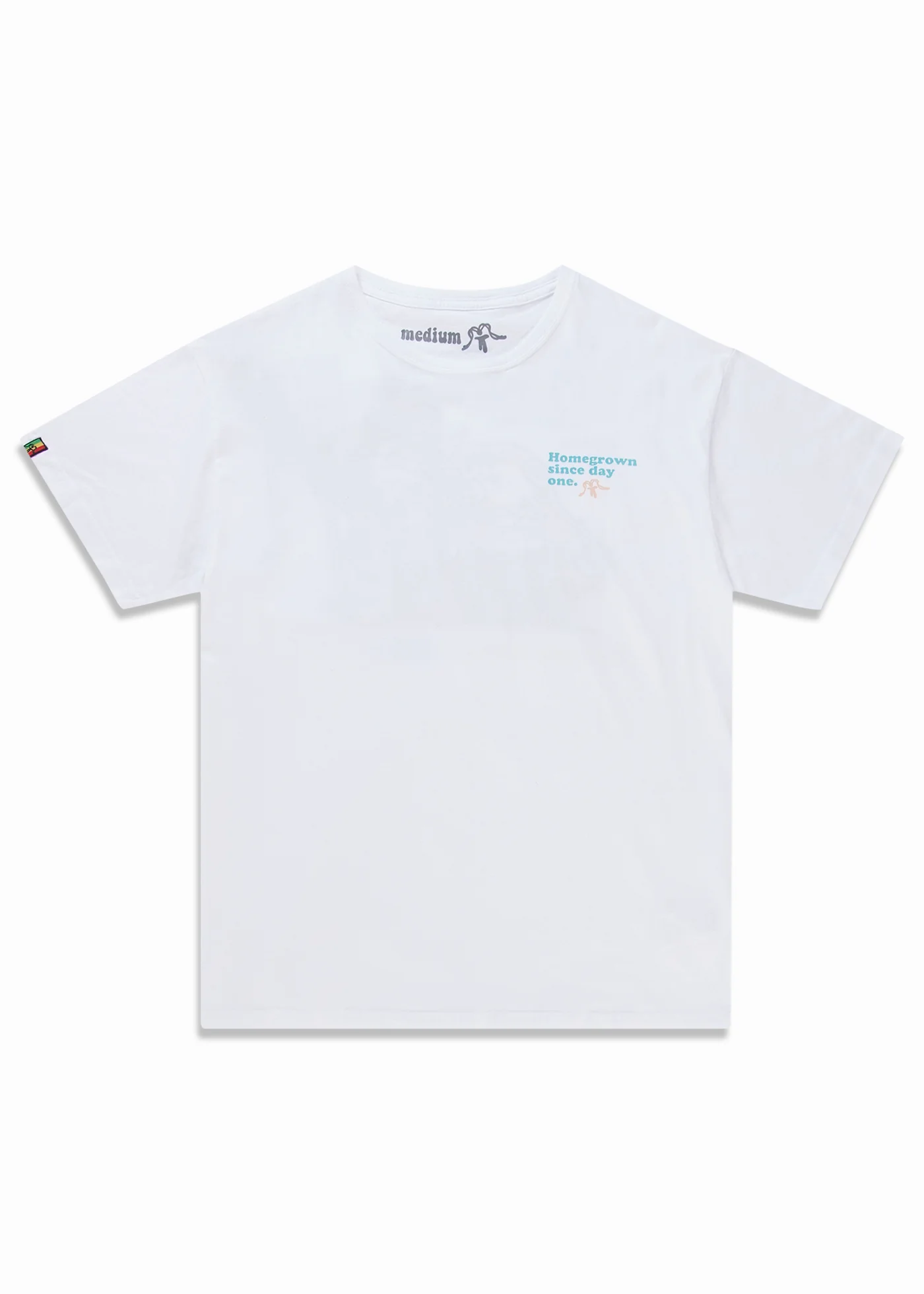 Polera Diseño Algodón Stuff Hombre - Blanca - Image 3