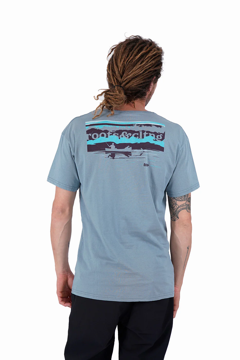 Polera Diseño Algodón TRUE Hombre - Denim
