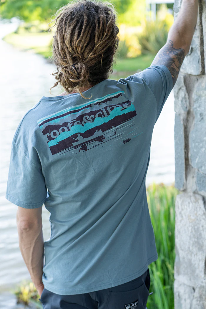 Polera Diseño Algodón TRUE Hombre - Denim - Image 3