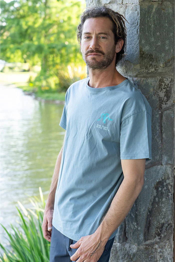 Polera Diseño Algodón TRUE Hombre - Denim - Image 5