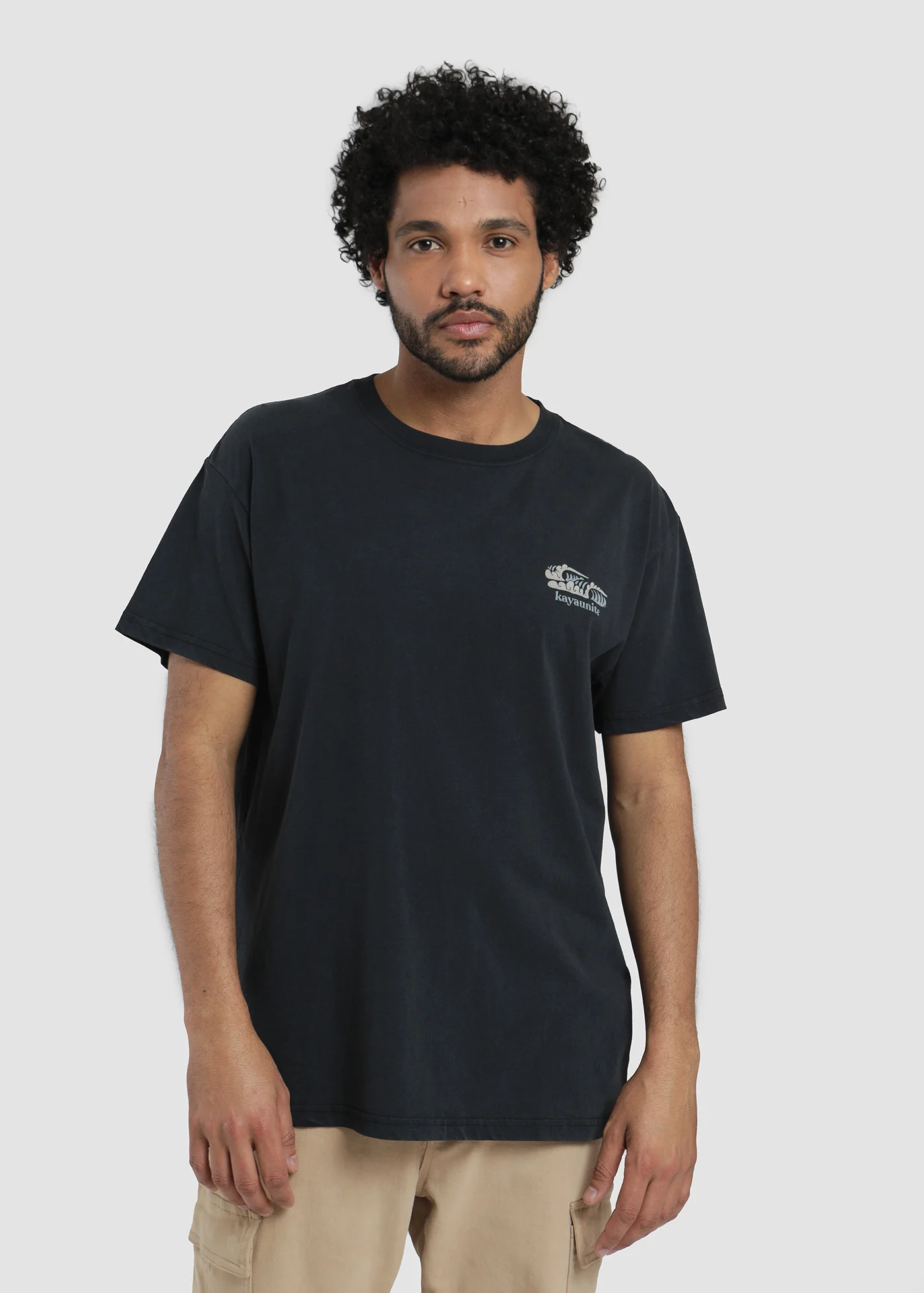 Polera Diseño Algodón Waves Hombre - Image 3
