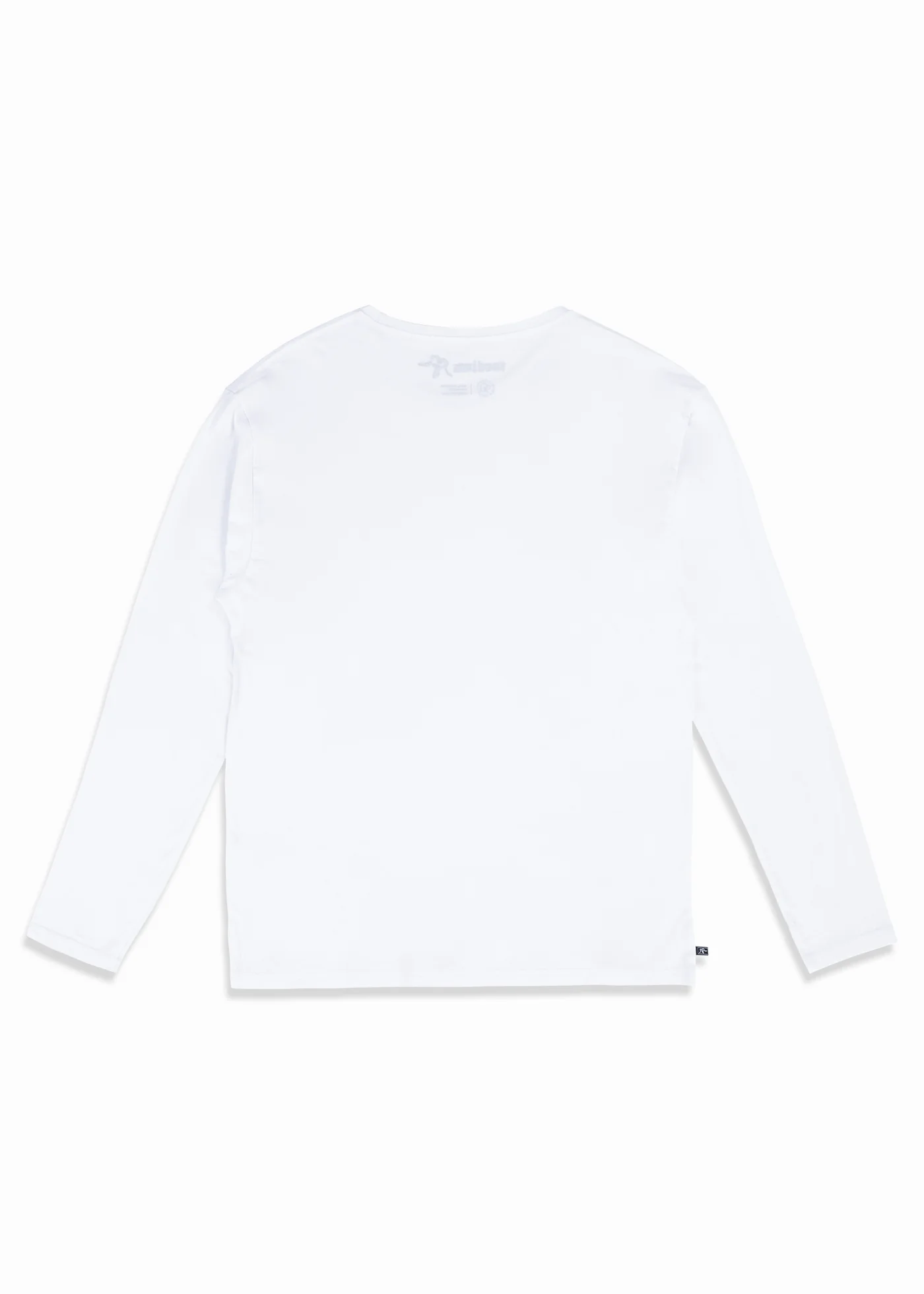Polera Manga Larga Clásica Algodón Daily Hombre - Blanca - Image 5