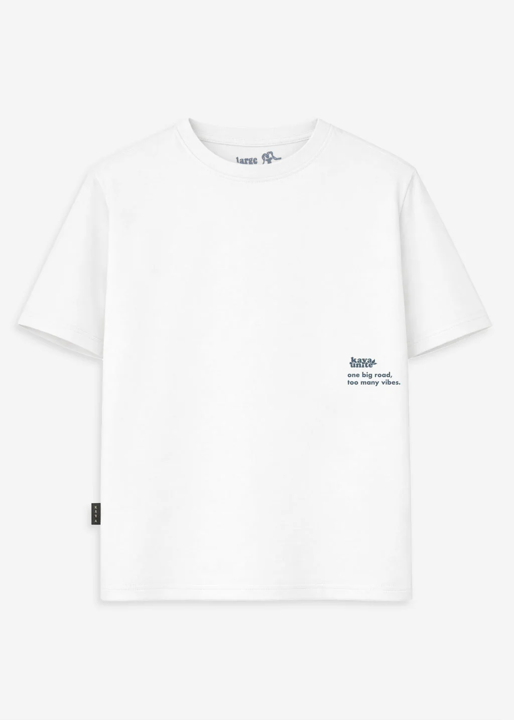 Polera Oversize Algodón Aniversario Hombre - Blanco - Image 4