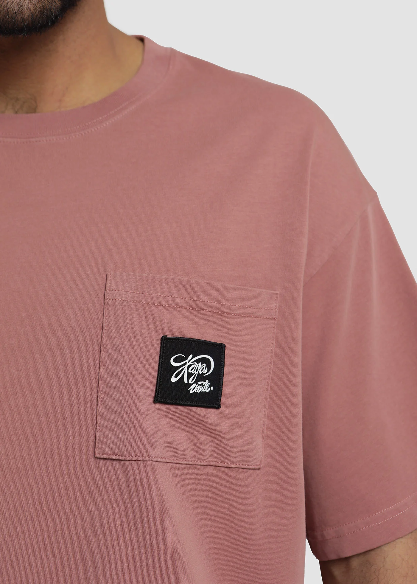 Polera Oversize Algodón Heavyweight Patch Hombre - Image 11