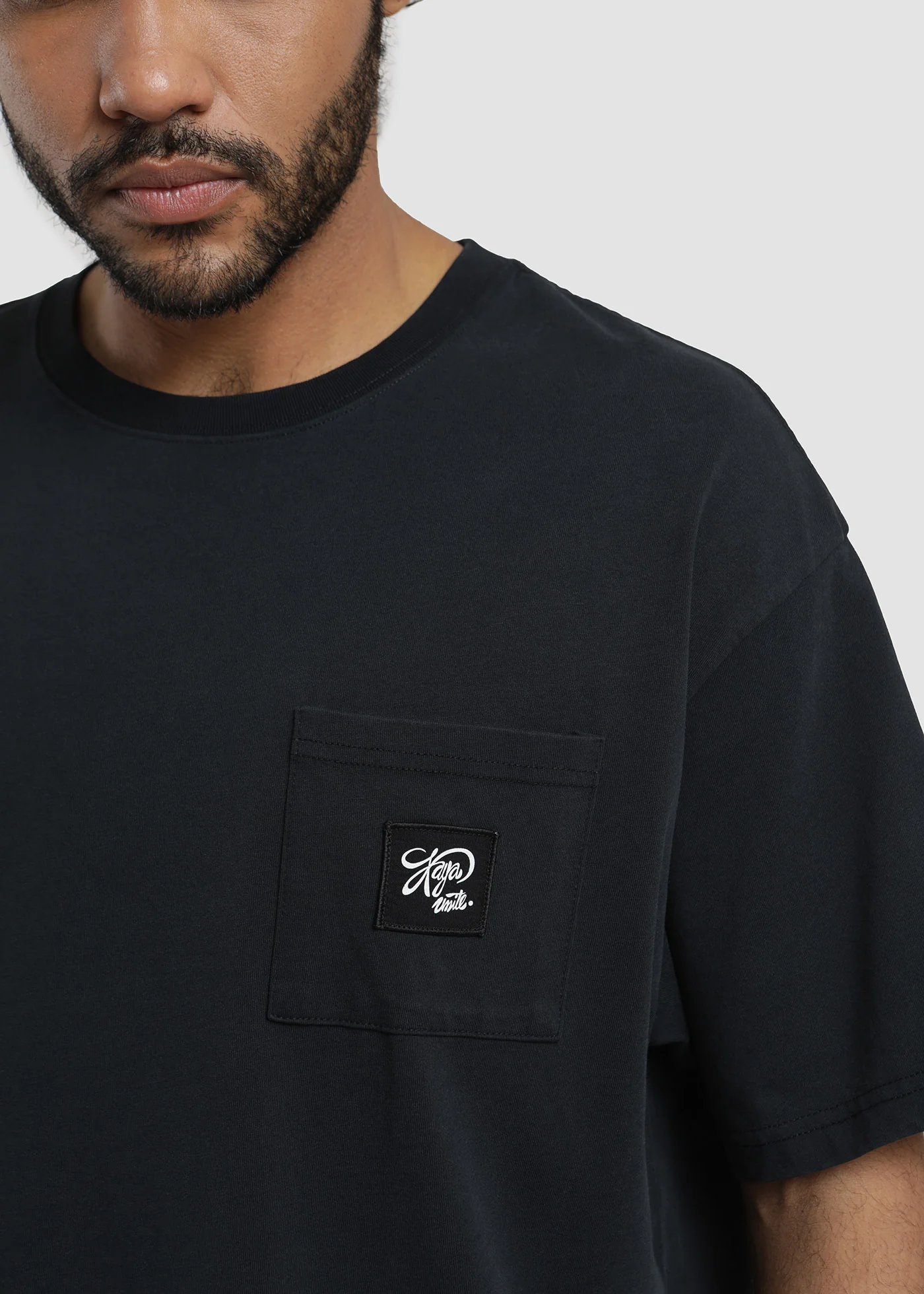 Polera Oversize Algodón Heavyweight Patch Hombre - Image 5