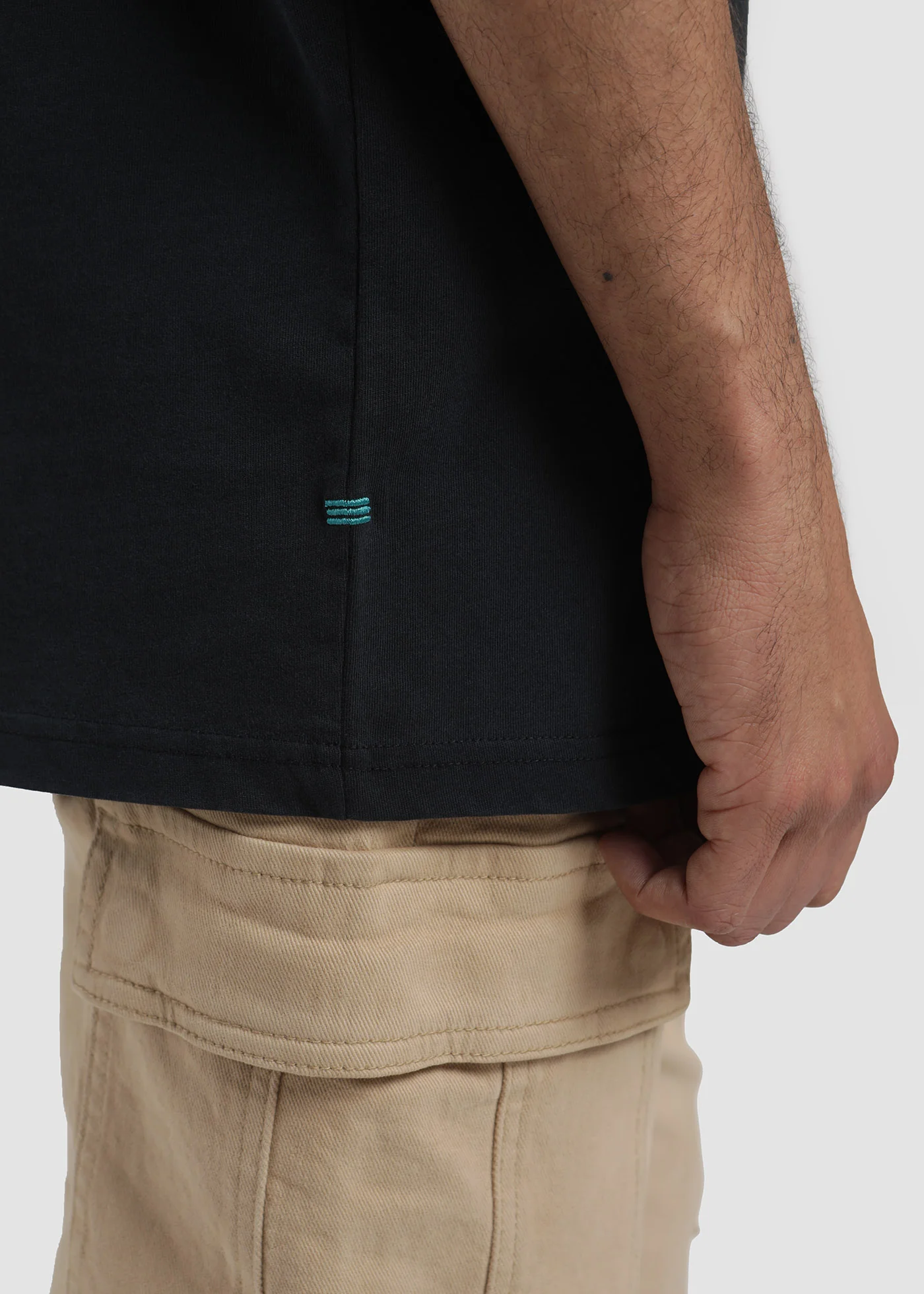 Polera Oversize Algodón Heavyweight Patch Hombre - Image 6