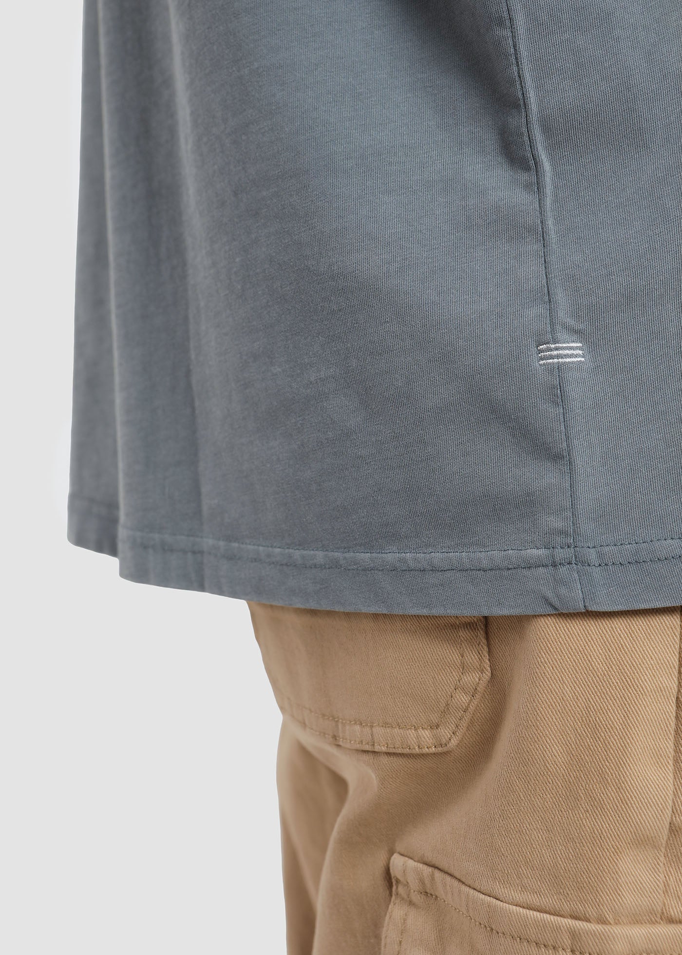 Polera Oversize Algodón Heavyweight Patch Hombre - Image 9