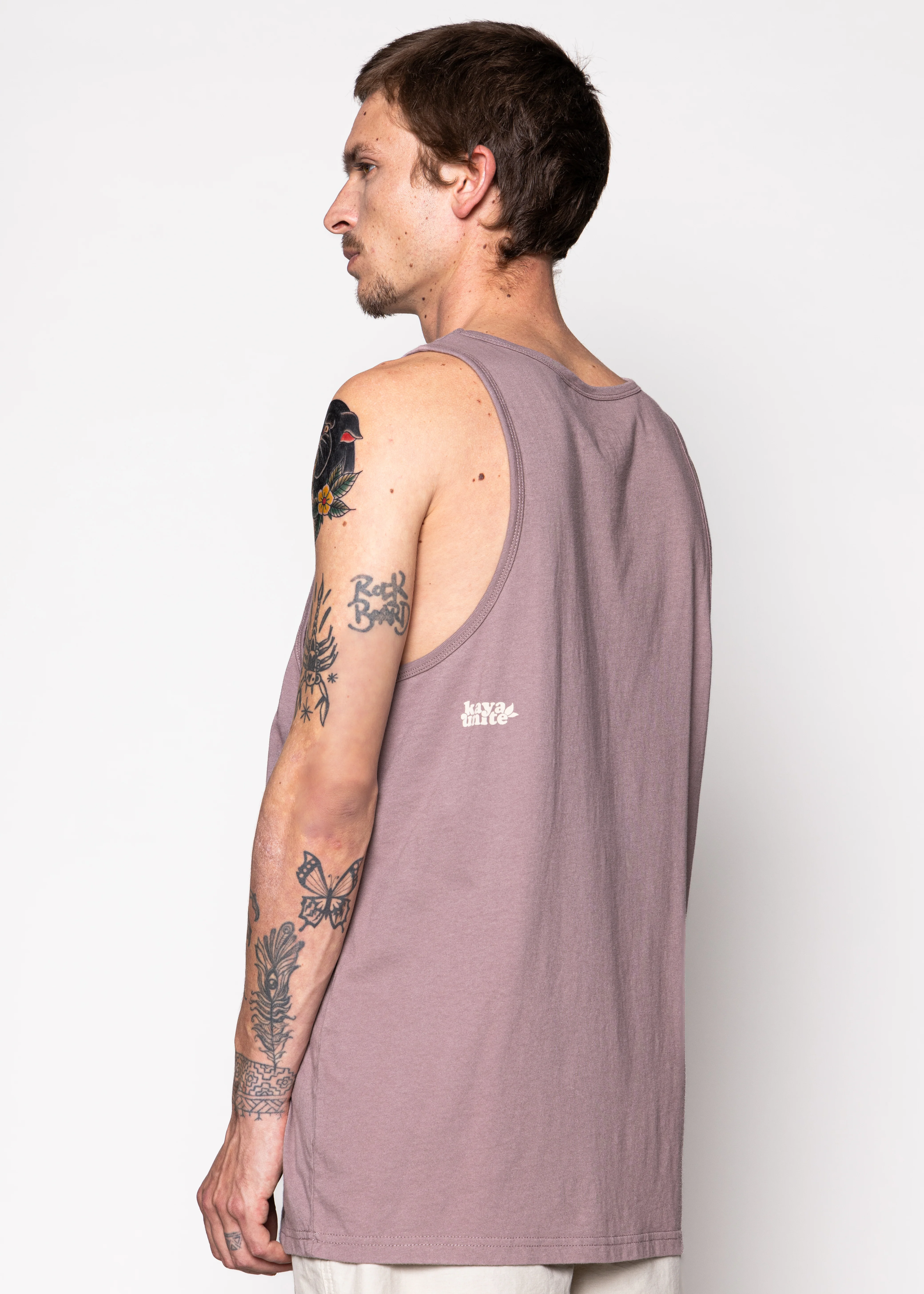 Polera Sin Mangas Algodón Trippy Hombre - Rosa - Image 2