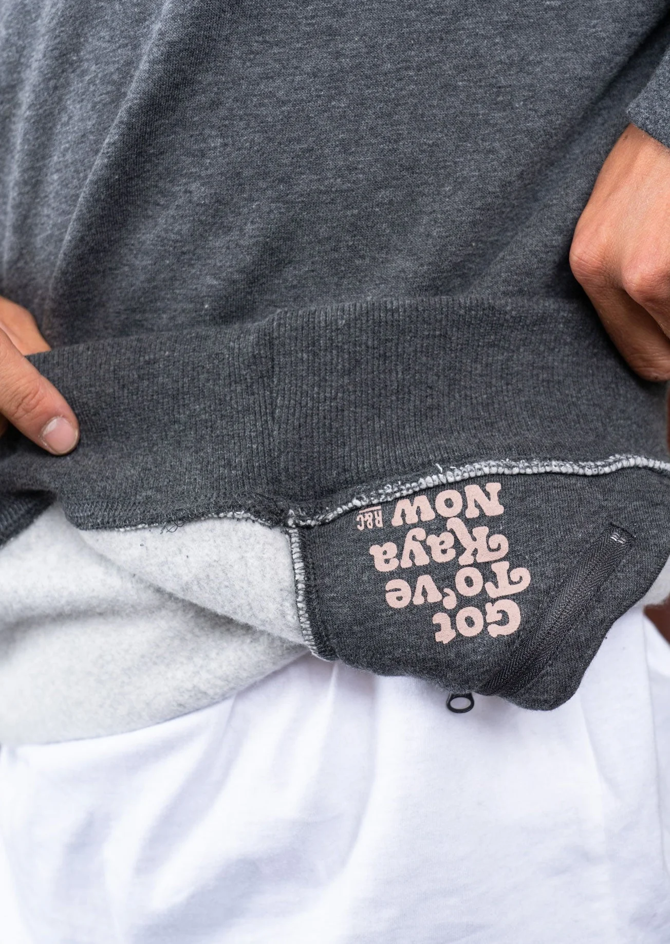 Crewneck Roll Graphite - Image 3