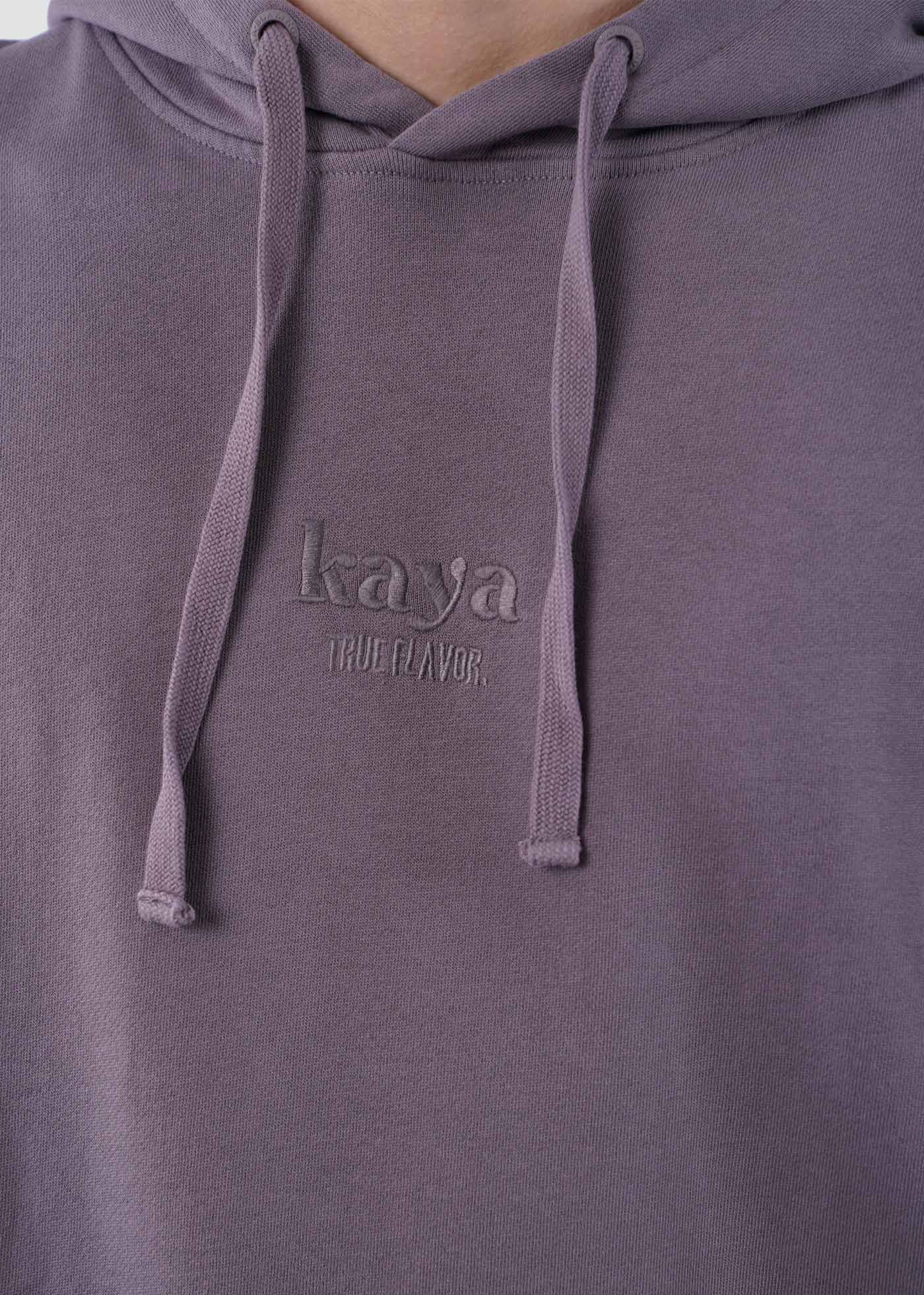 Polerón Hoodie Algodón Daily Hombre - Morado - Image 3
