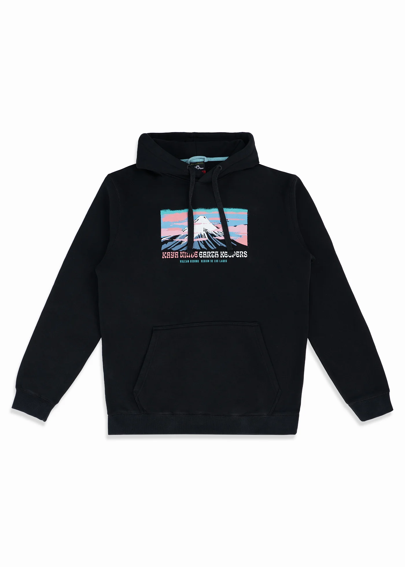 Polerón Hoodie Algodón Osorno Hombre - Negro - Image 3