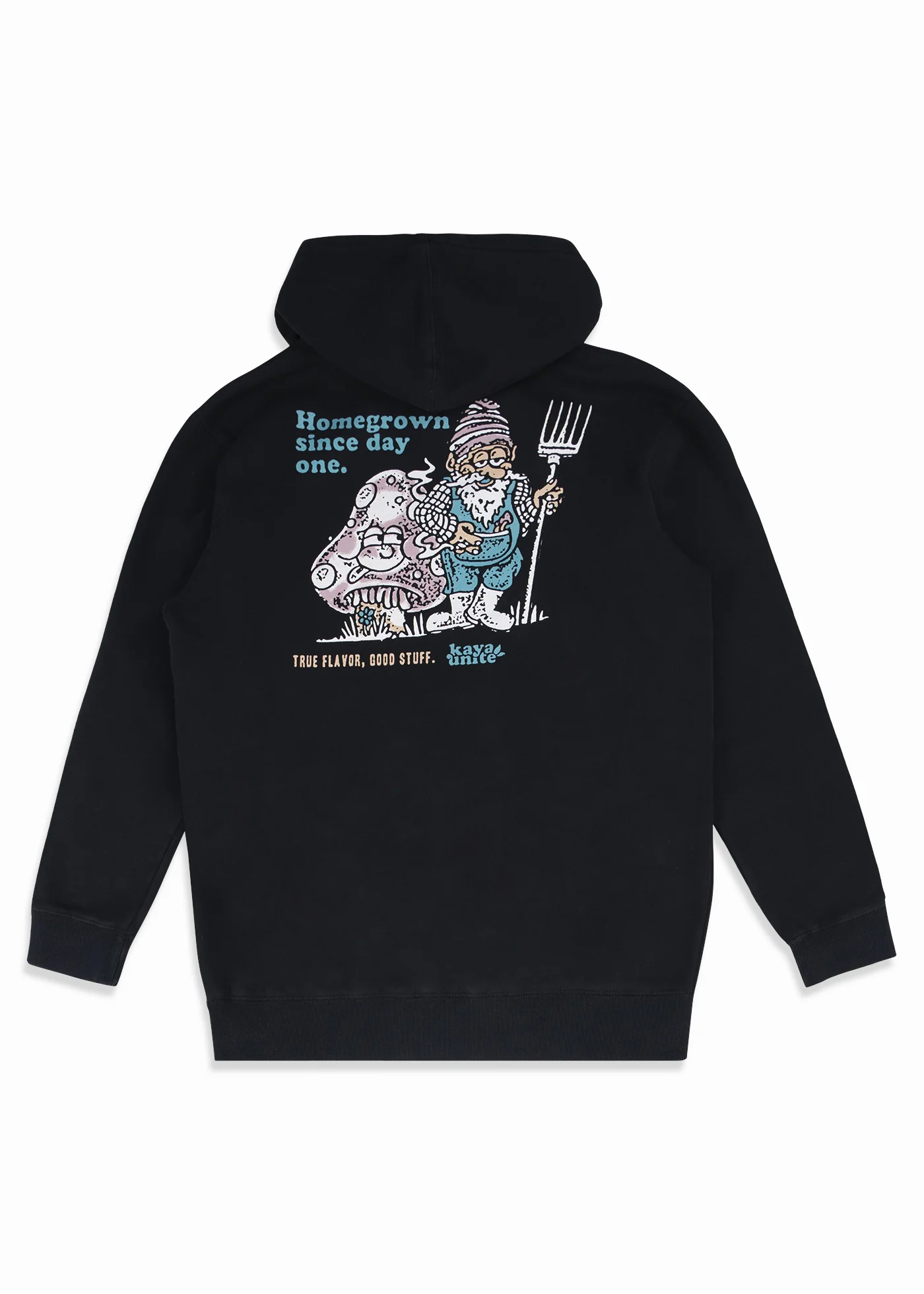Polerón Hoodie Algodón Stuff Hombre - Negro - Image 4