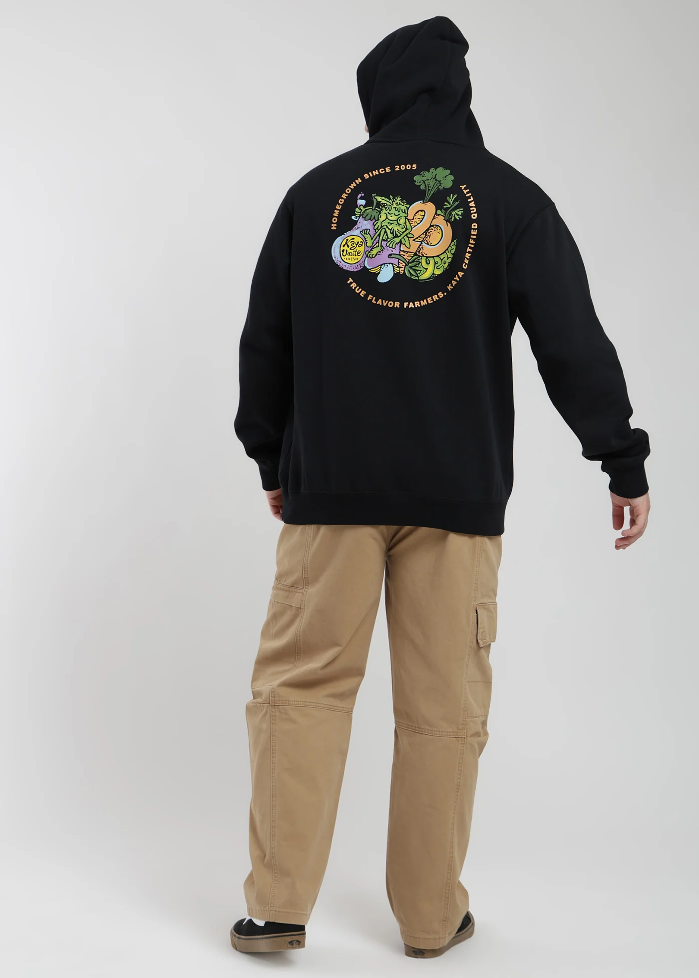 Polerón Hoodie Aniversario Hombre - Negro - Image 2