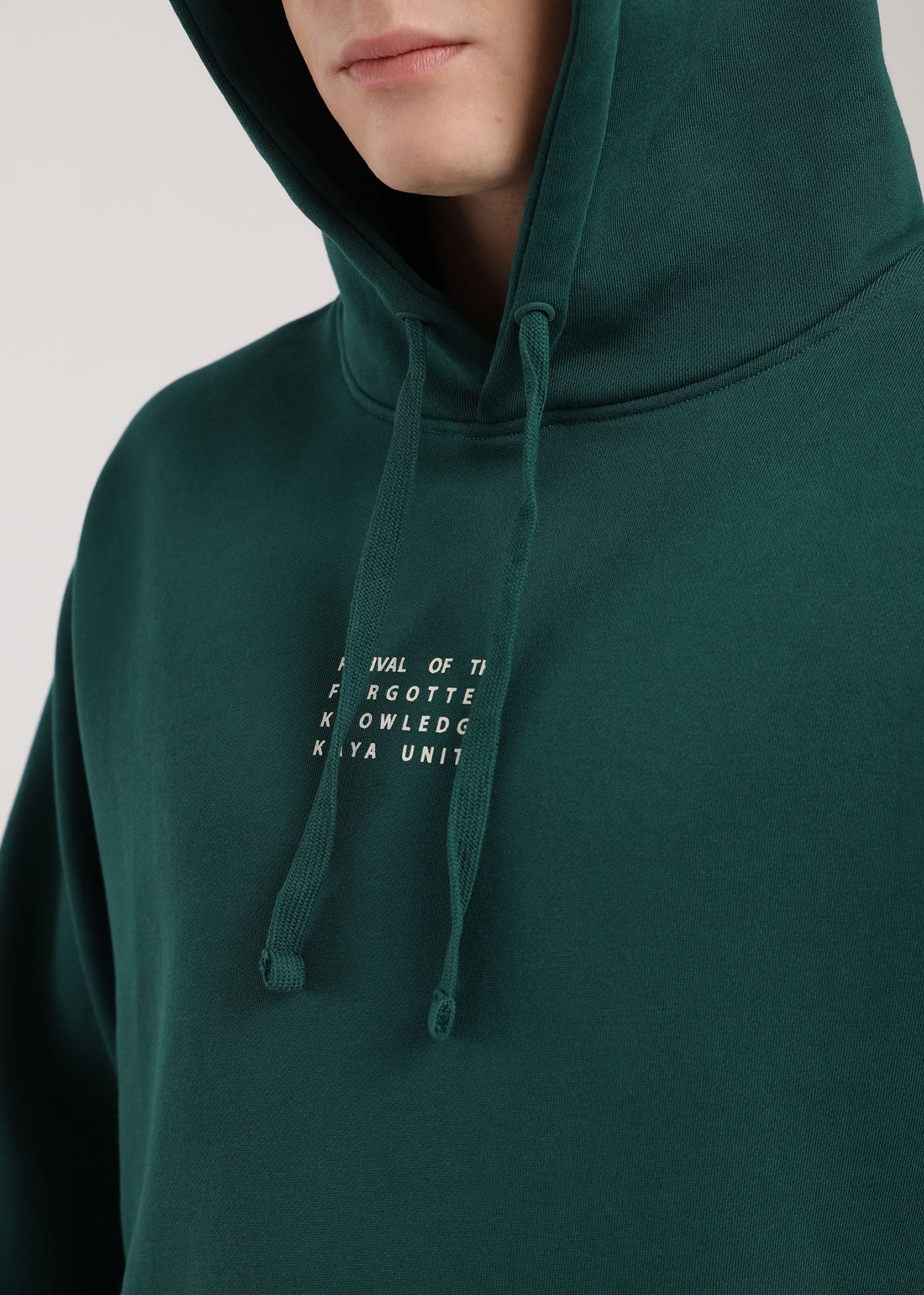 Polerón Hoodie Roots Hombre - Verde - Image 3