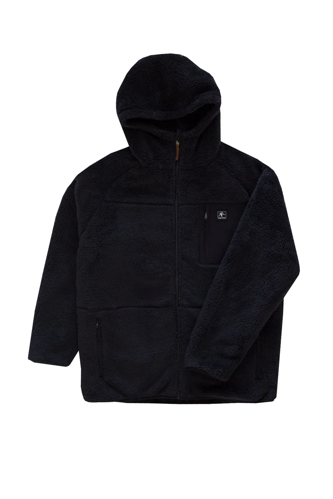 Shaggy Fleece Reversible Black/Blue Graphite - Image 9