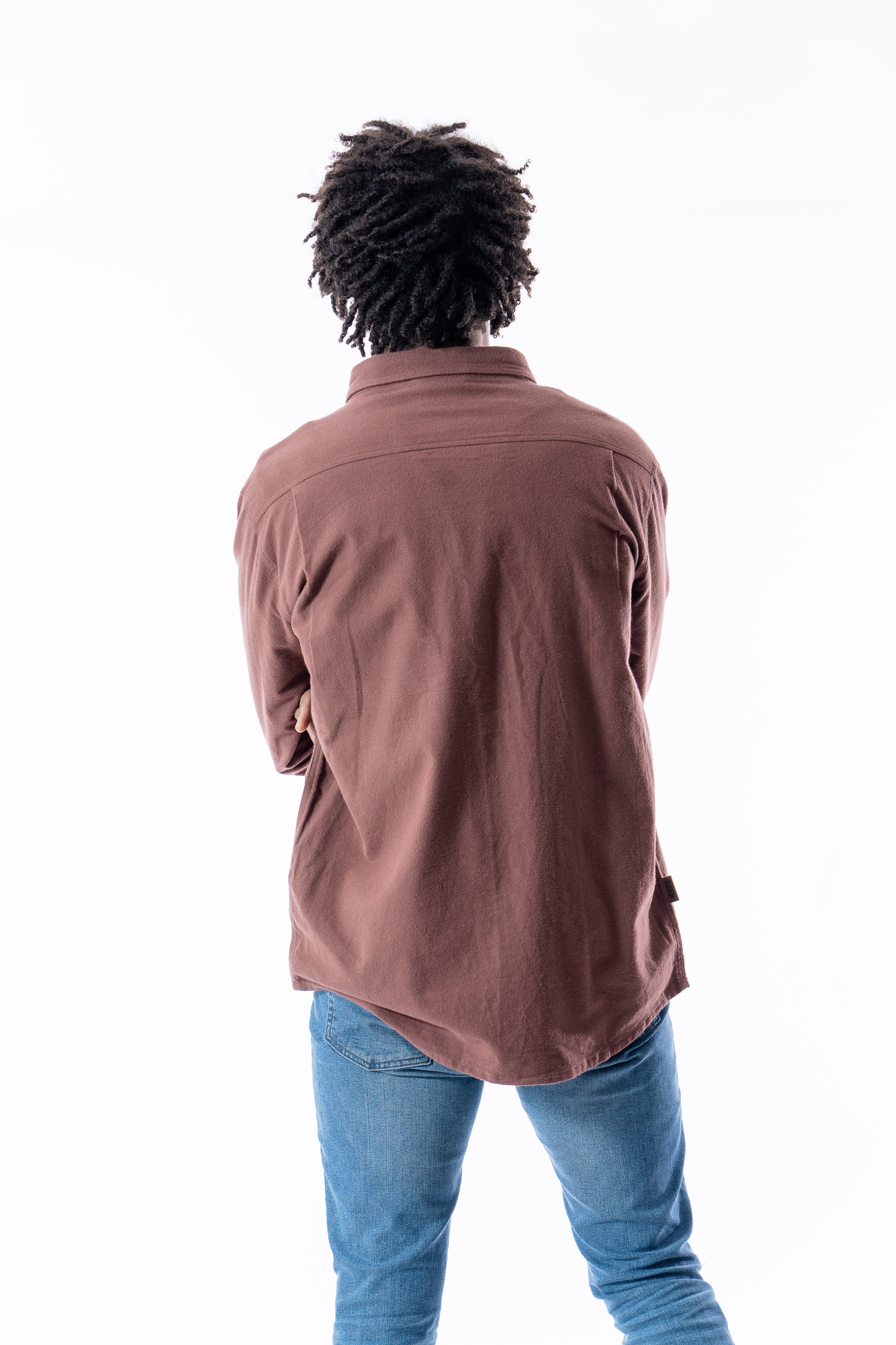 Shirt Cotton Bordo - Image 2