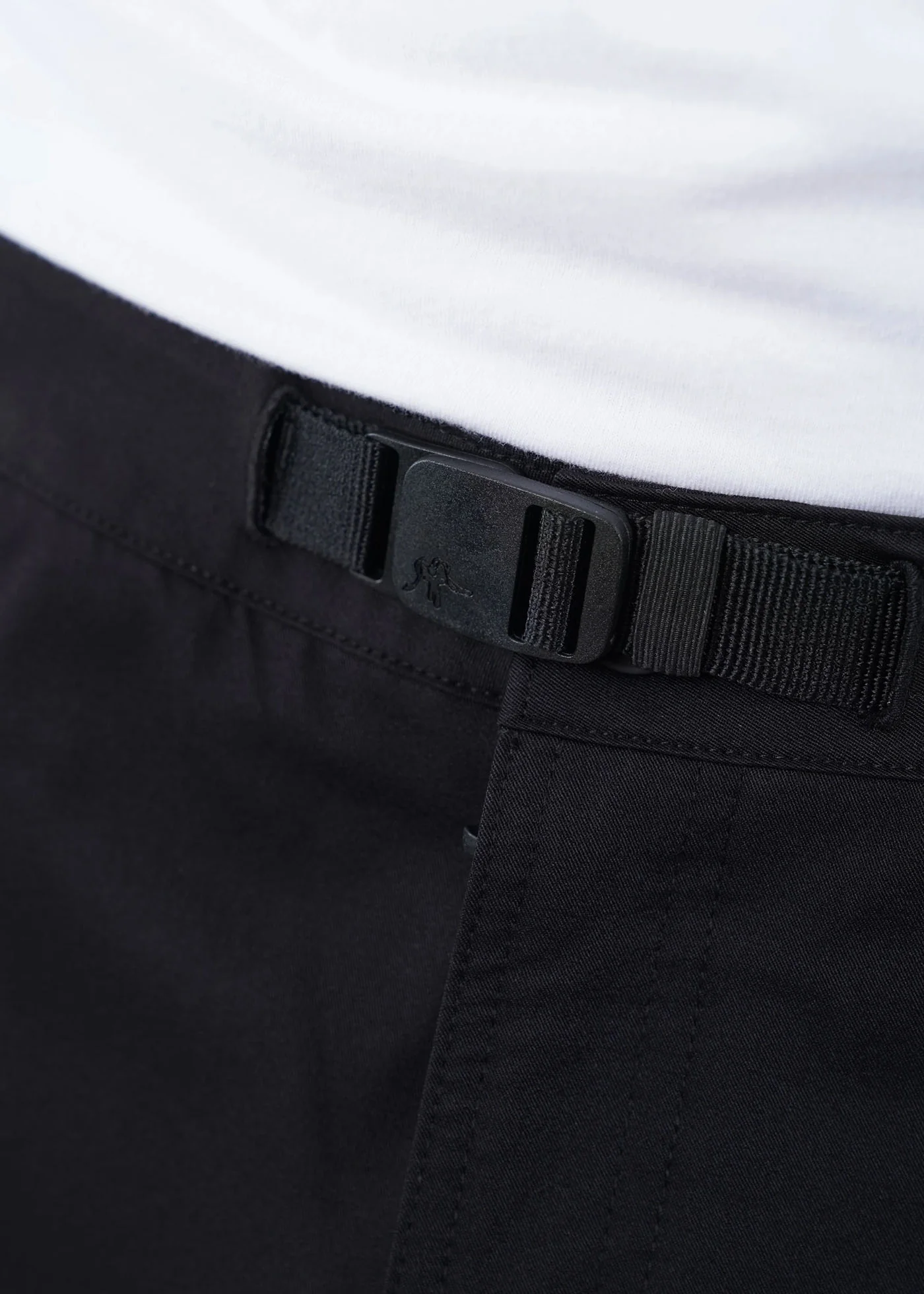 Short Algodón Híbrido Multiuso Hombre - Negro - Image 3