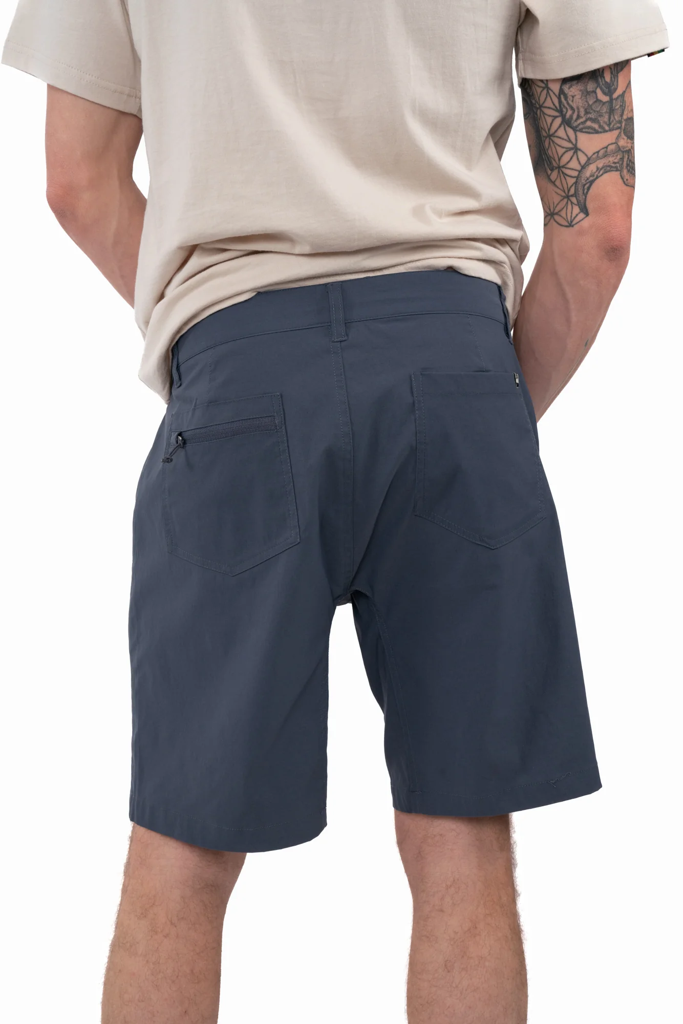 Short Algodón Trail Sport Hombre - Navy - Image 3