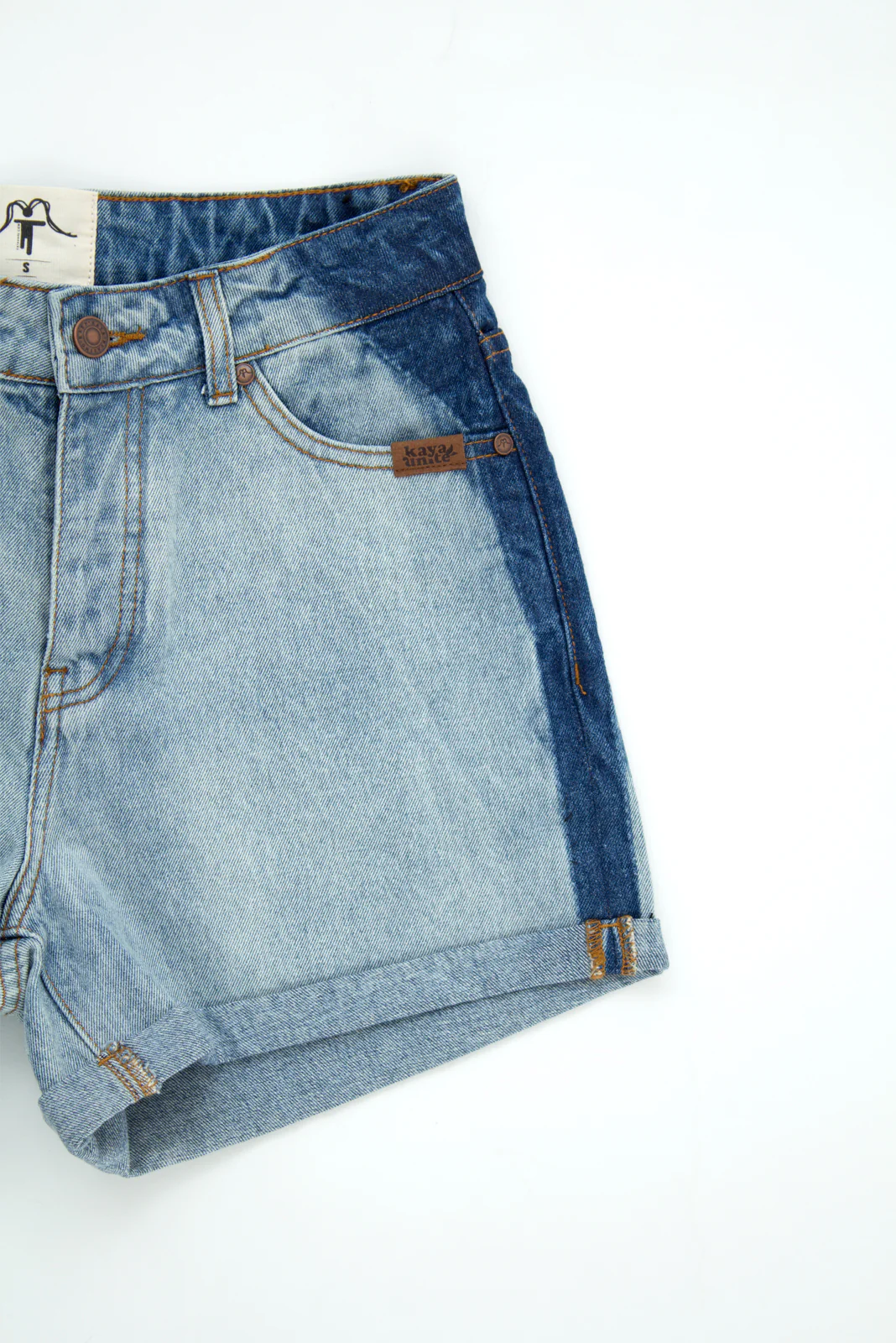 Short Clásico Algodón Denim Mujer - Celeste - Image 6