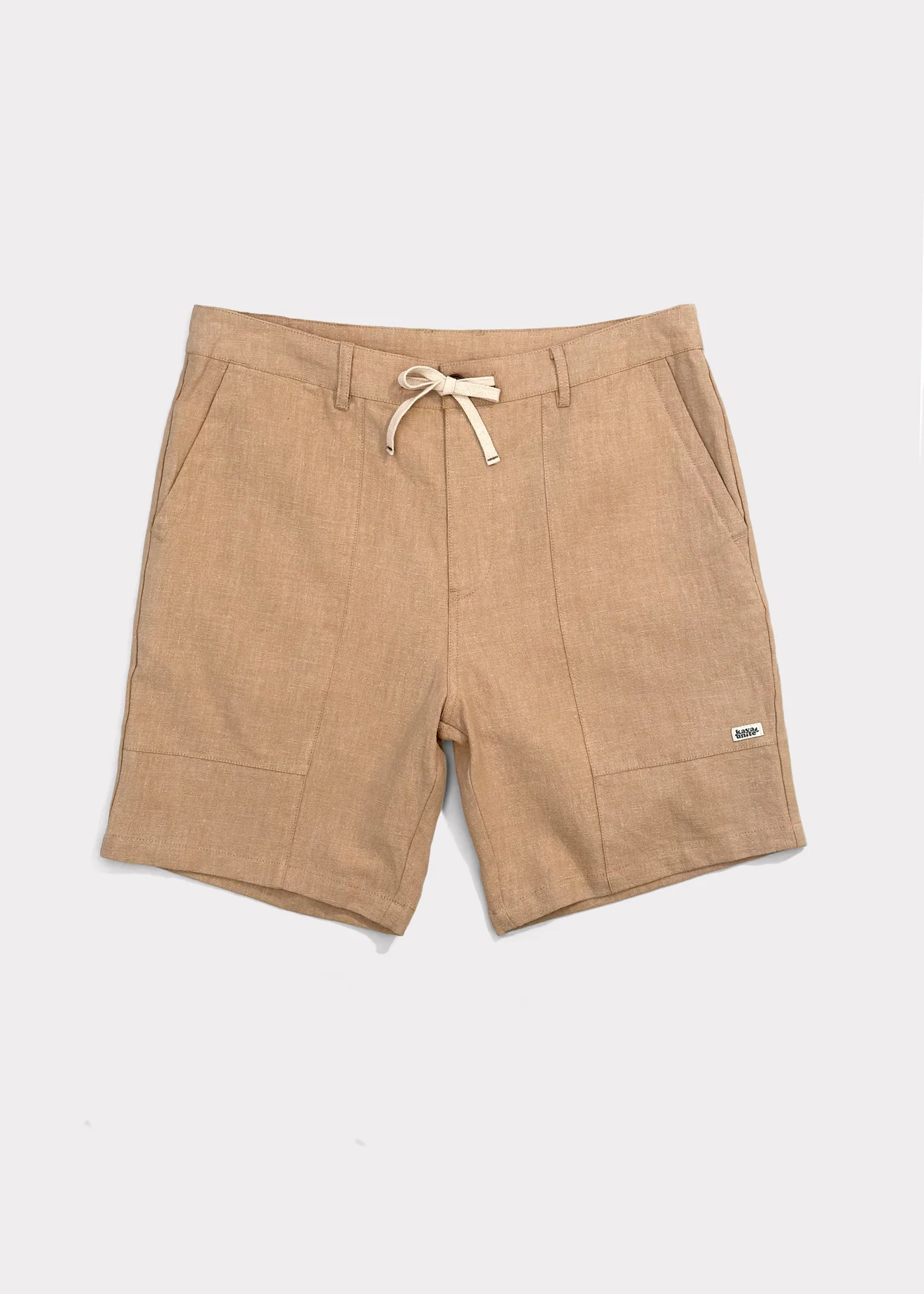 Short Lino Solid Hombre - Sand