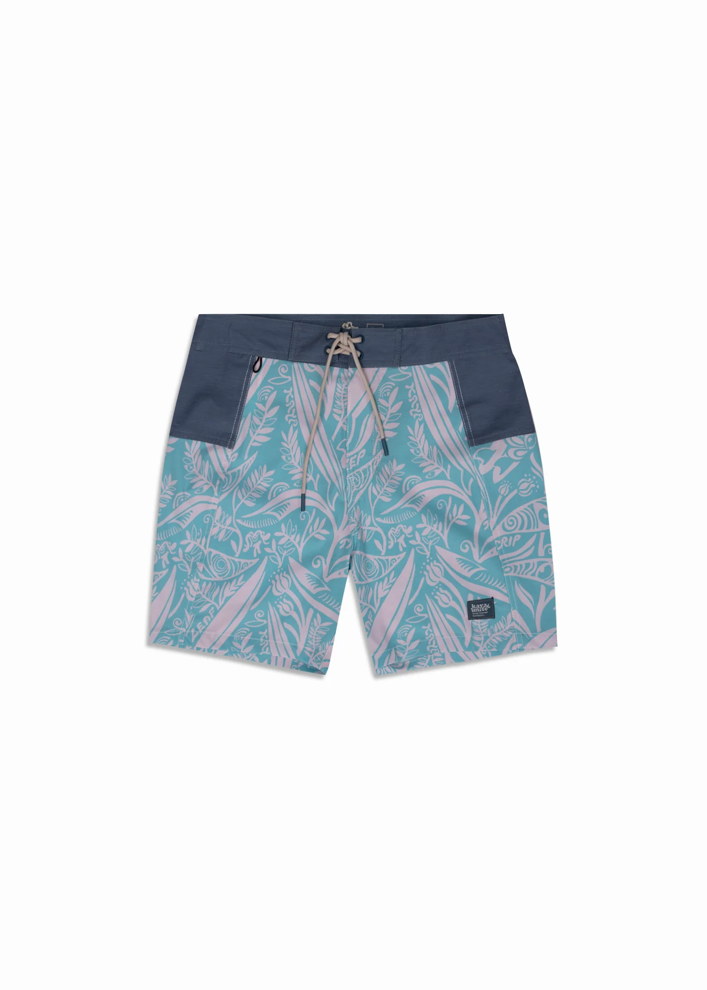 Traje de Baño Boardshort Nylon Leaf Hombre - Calipso
