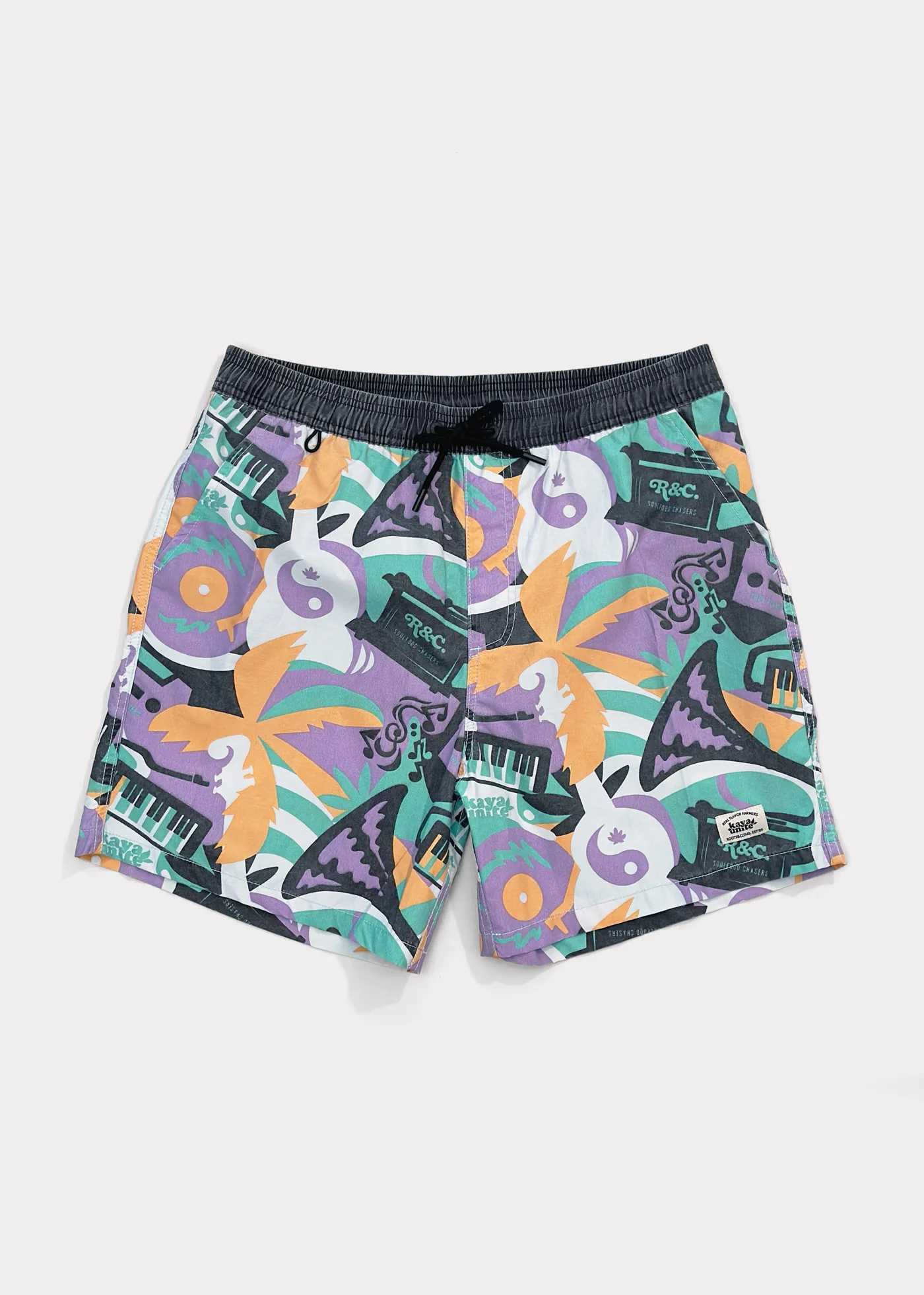 Traje de Baño Short Volley Nylon Beats Hombre - Morado