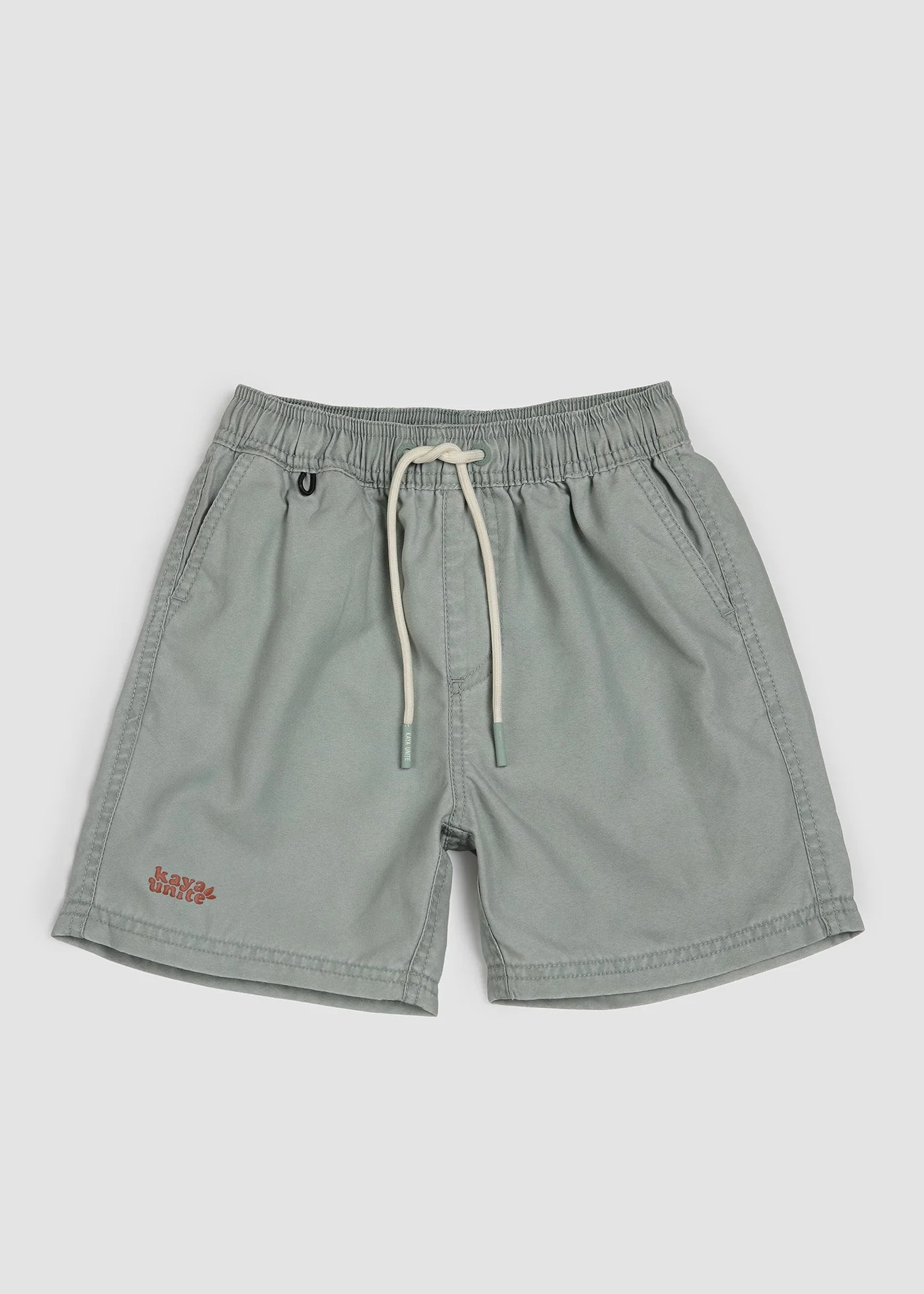 Traje de Baño Short Volley Nylon Niños - Menta