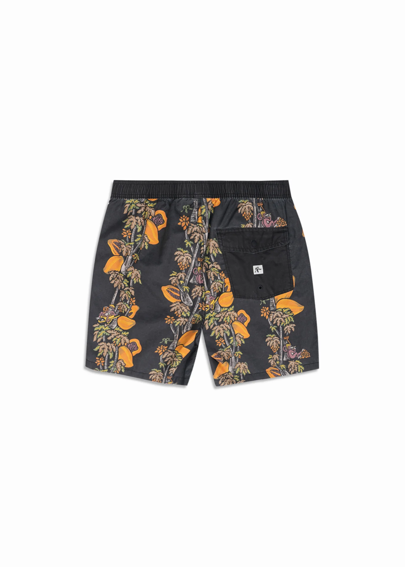 Traje de Baño Short Volley Nylon Lazy Hombre - Negro - Image 3