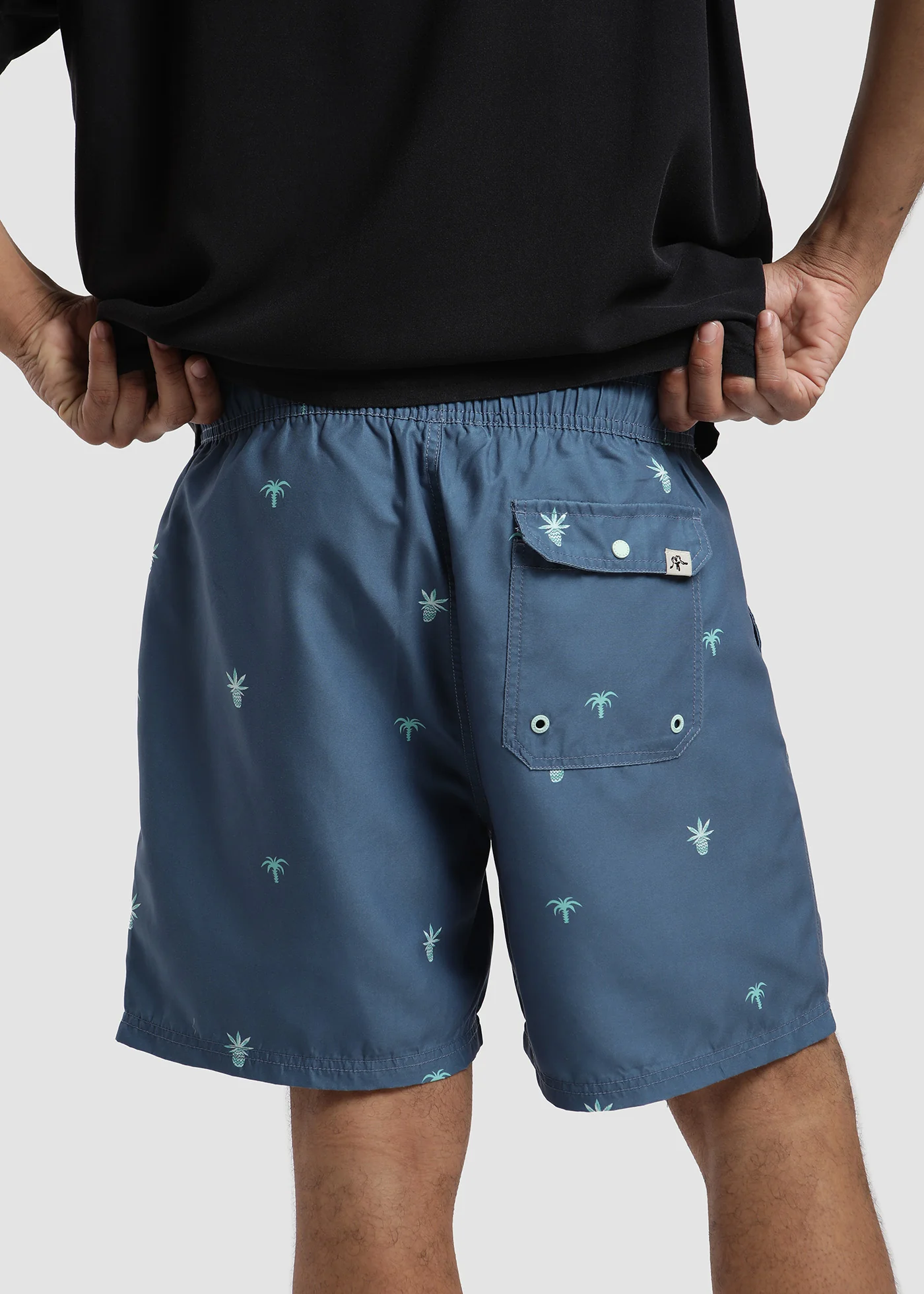 Traje de Baño Short Volley Nylon Paradise Hombre - Navy - Image 3