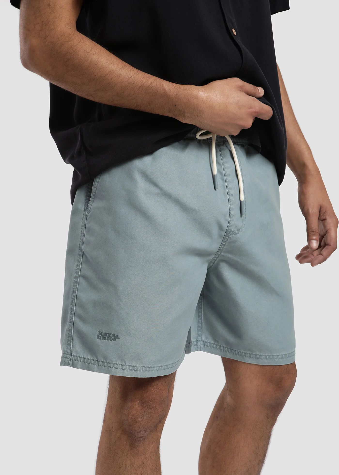 Traje de Baño Short Volley Nylon Solid Hombre - Petrol