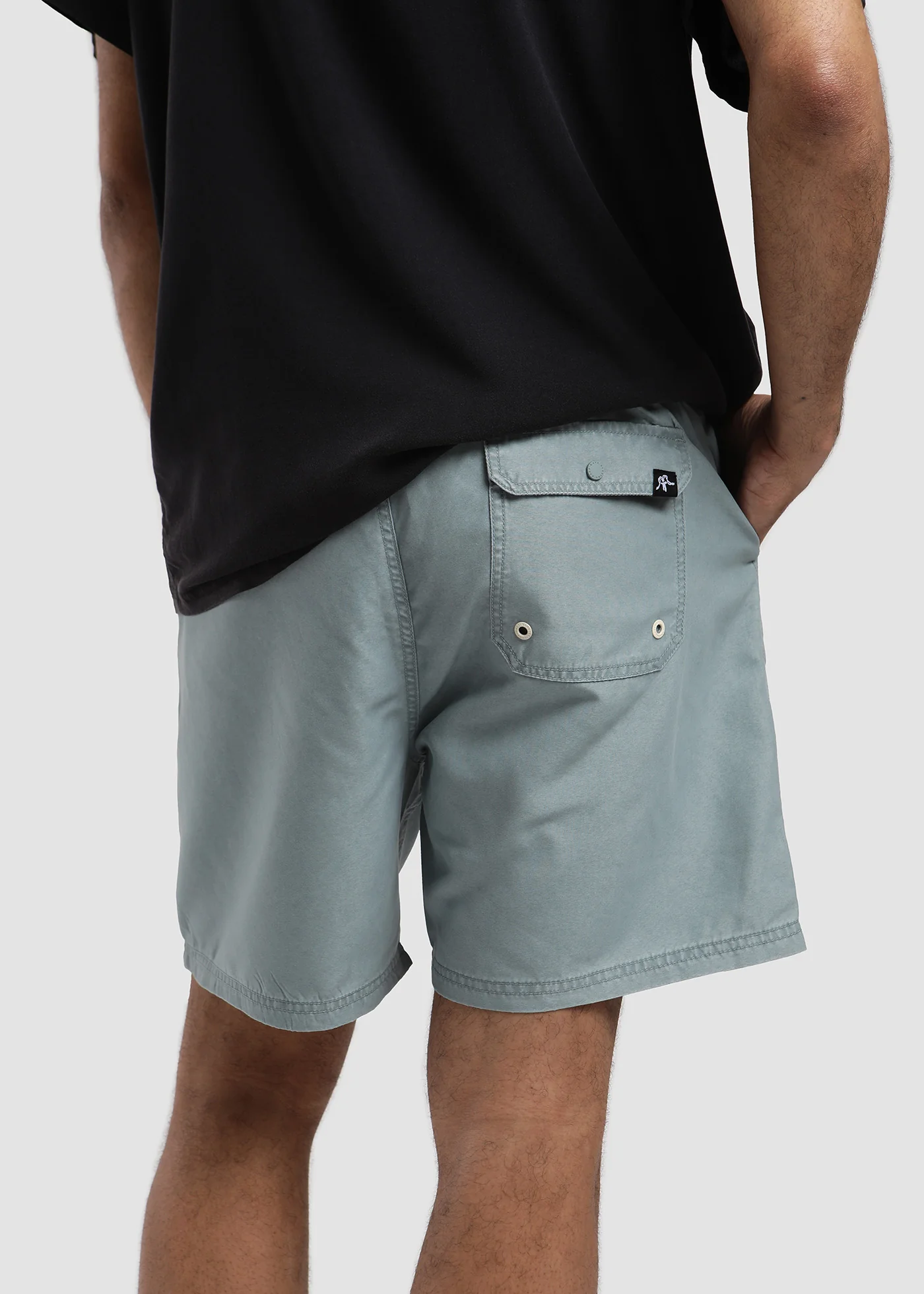 Traje de Baño Short Volley Nylon Solid Hombre - Petrol - Image 3
