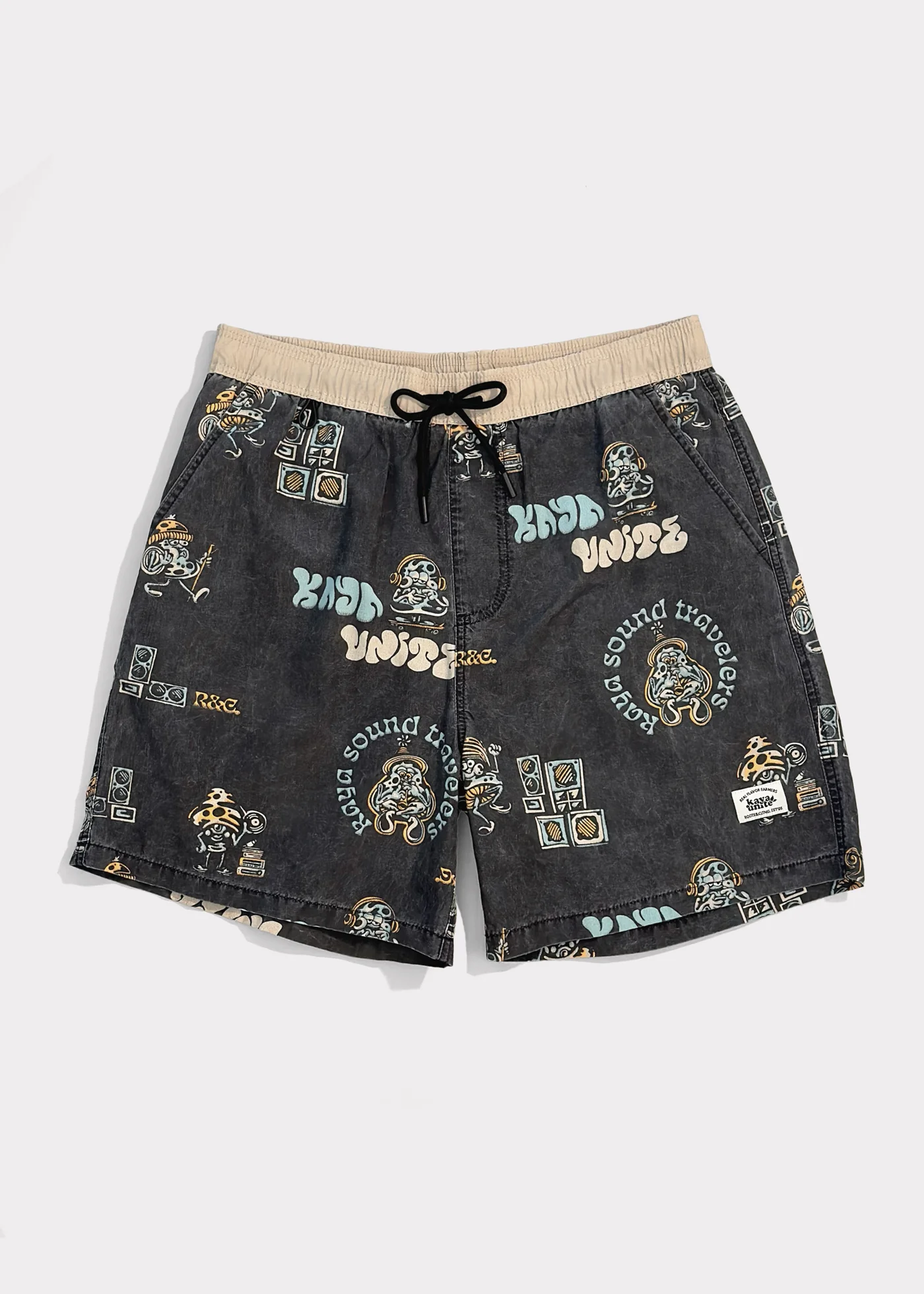 Traje de Baño Short Volley Nylon Traveler Hombre - Negro