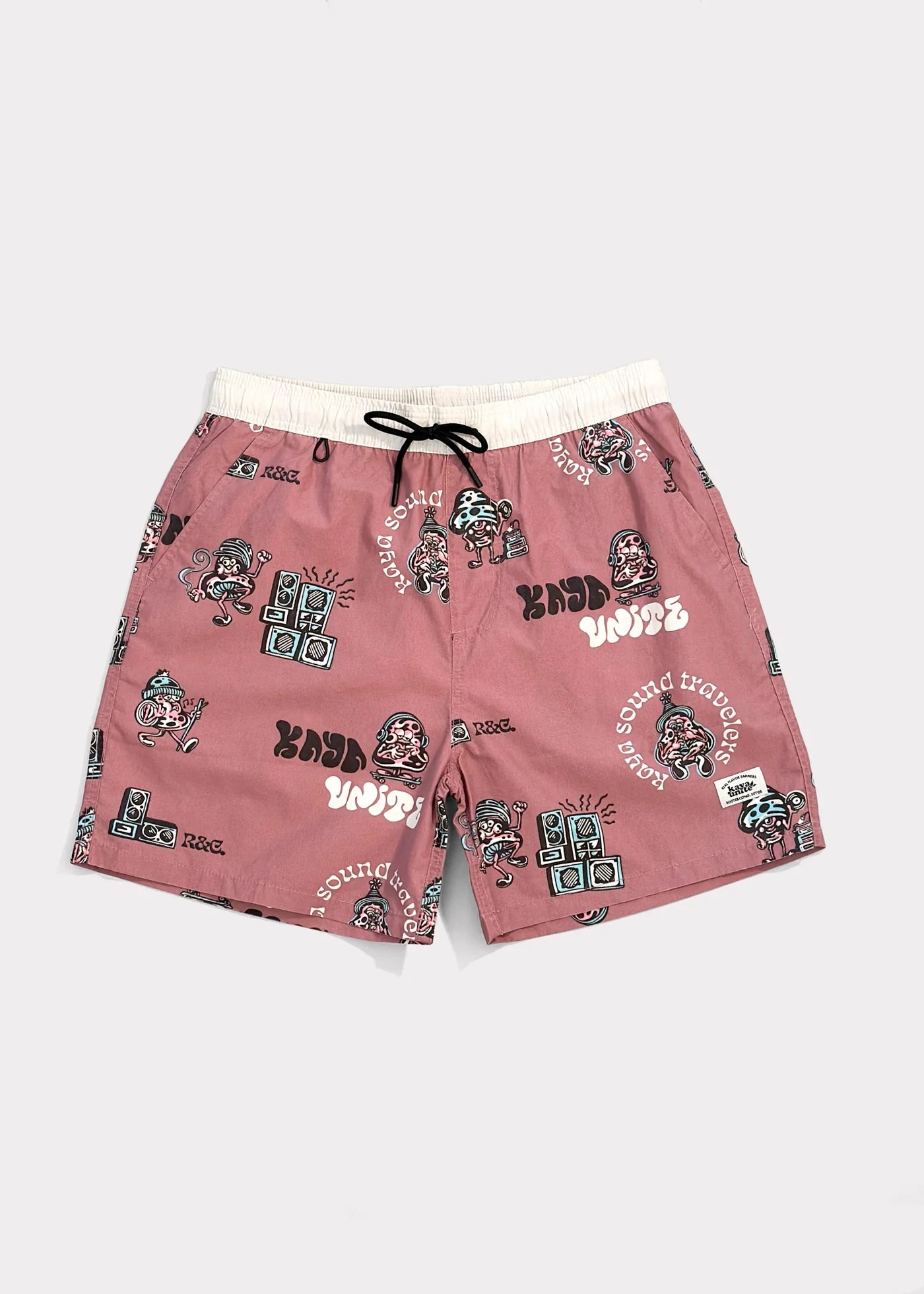 Traje de Baño Short Volley Nylon Traveler Hombre - Rosa Palo - Image 2