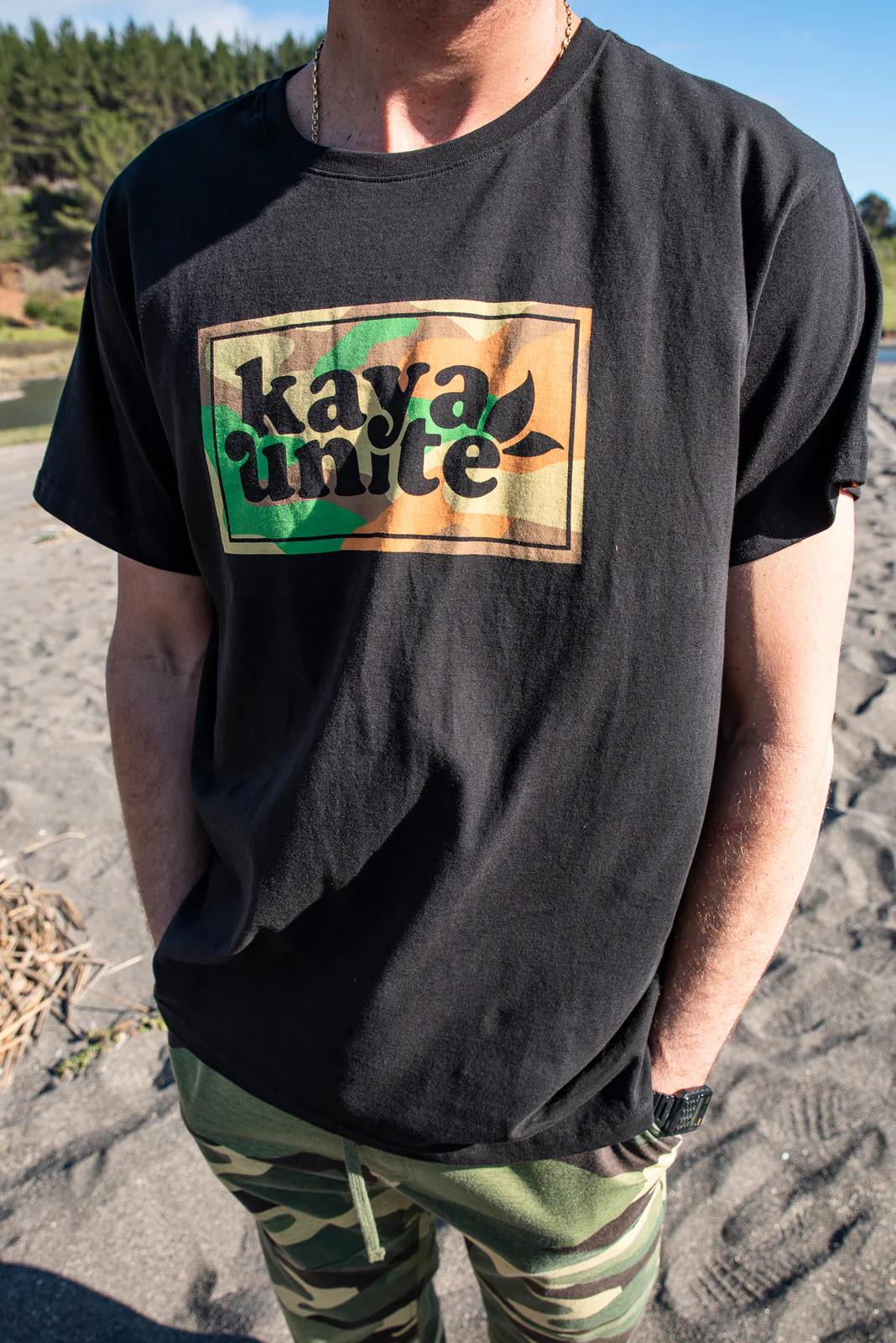 TSHIRT LABEL BLACK
