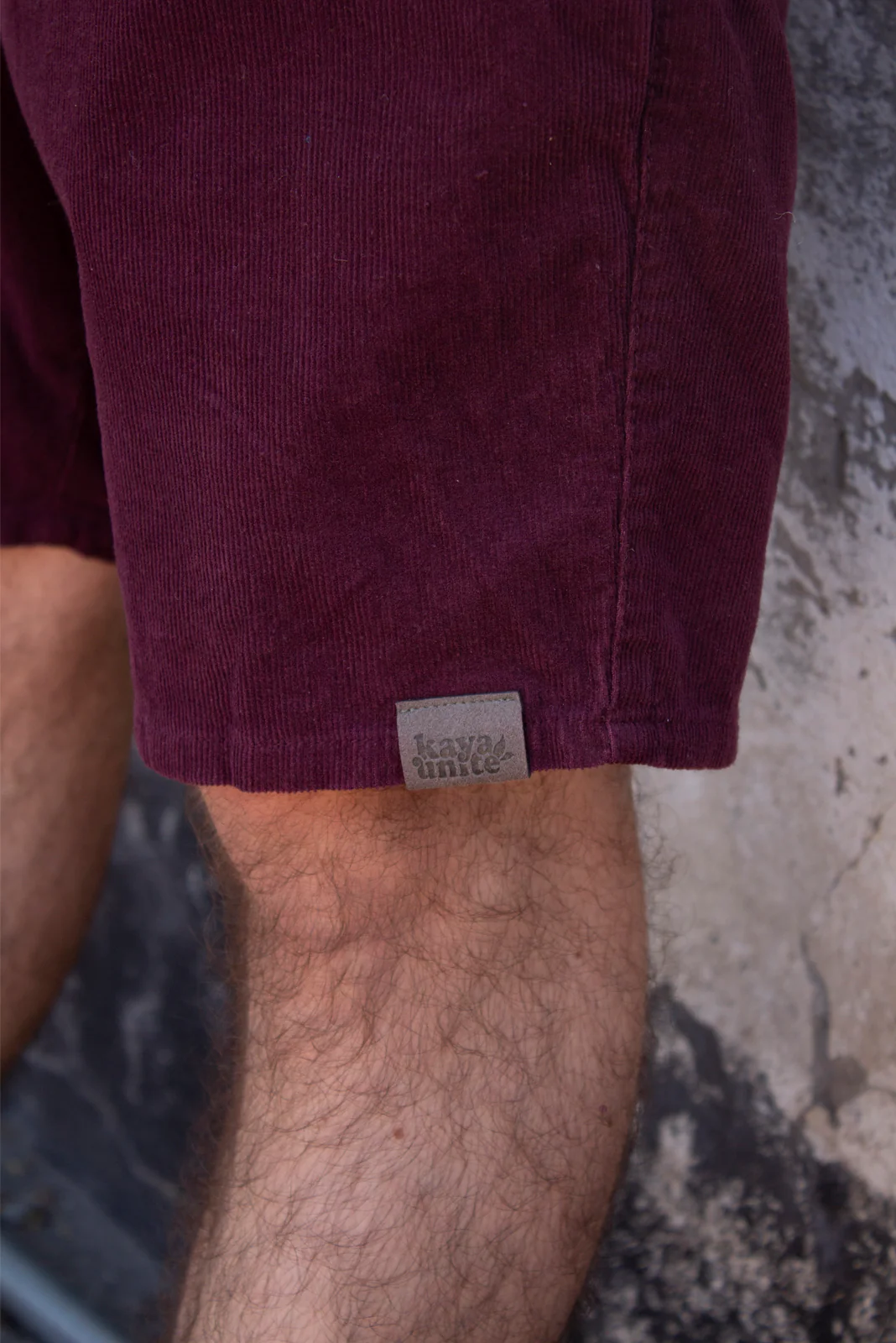 SHORT COTELÉ BORDO - Image 2