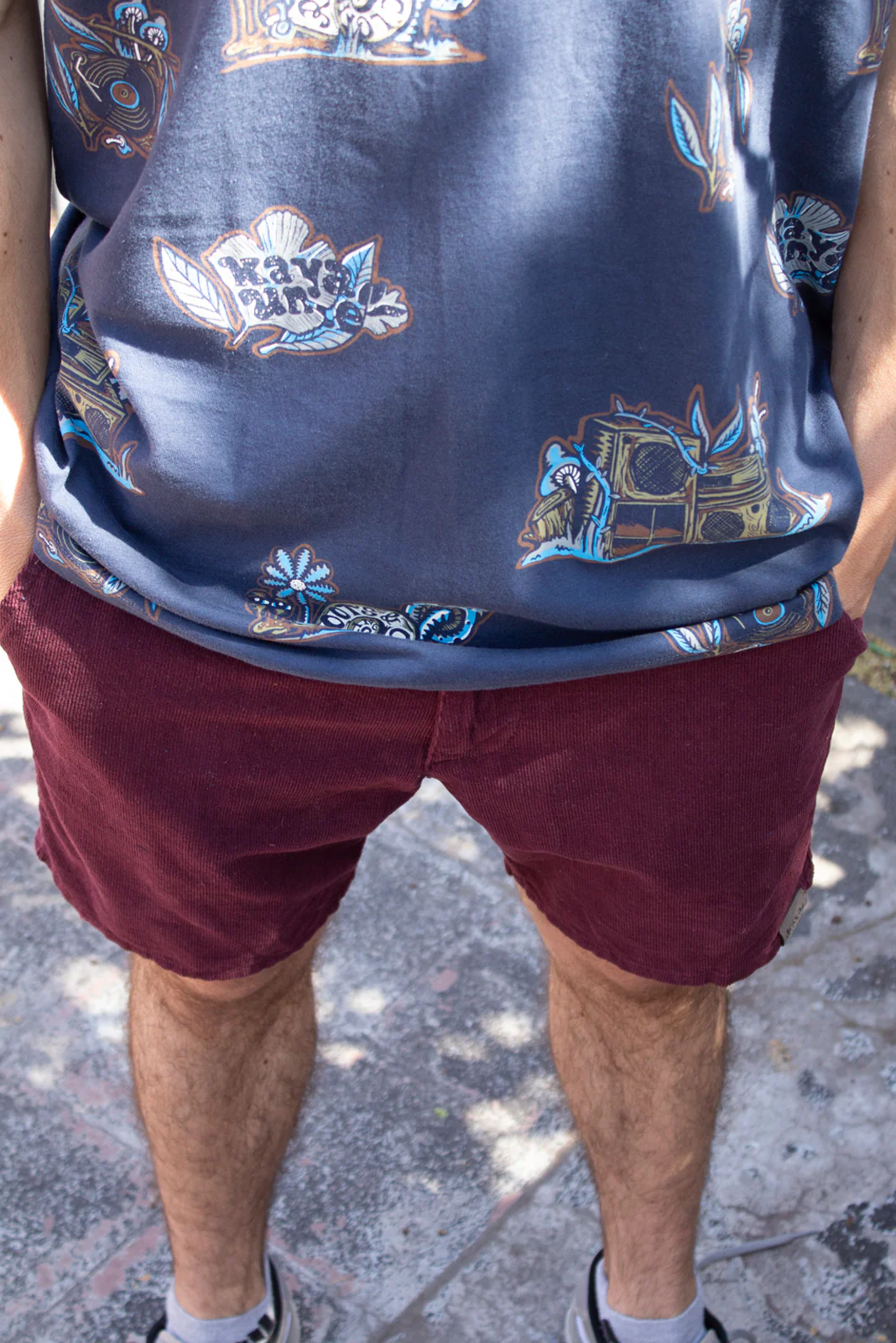 SHORT COTELÉ BORDO - Image 3